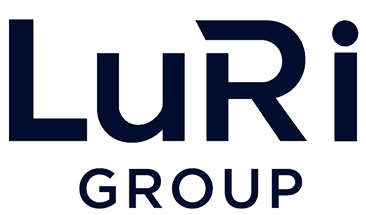 LuRi Group logo in dark blue text.